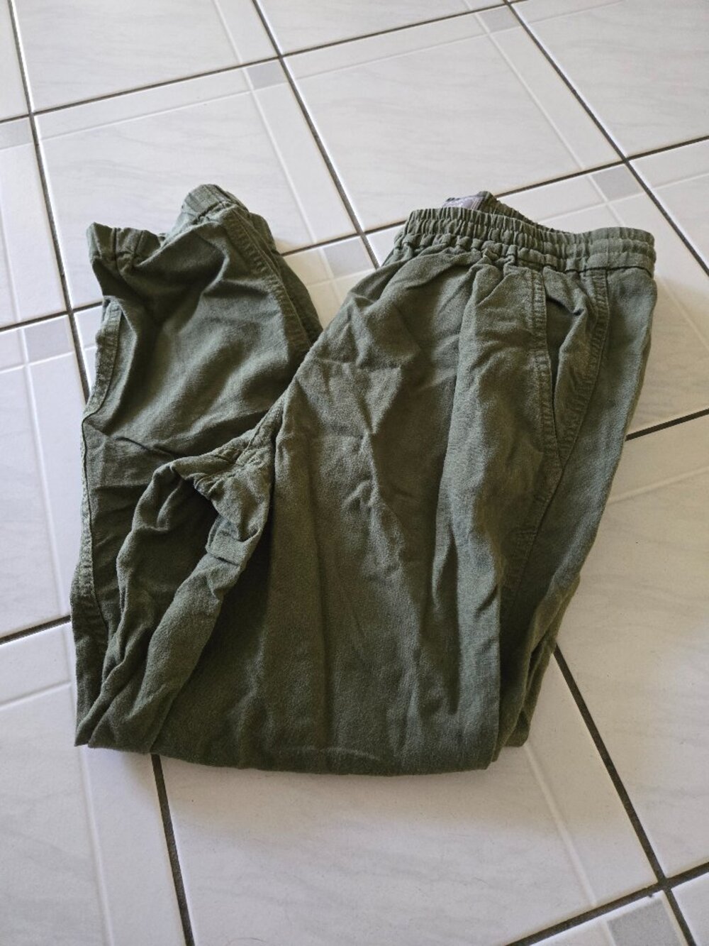 J Crew Point Sur Seaside Pants Olive Green 2